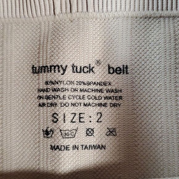 Tummy‎ Tuck Miracle Slimming Belt Shapewear Women’s Size 2 or L/XL - Picture 6 of 6